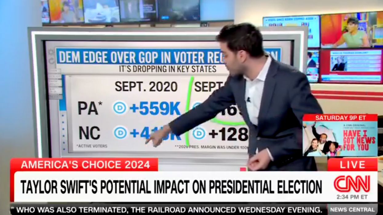 Watch: These eye-popping voter registration swings are glorious news for Donald Trump