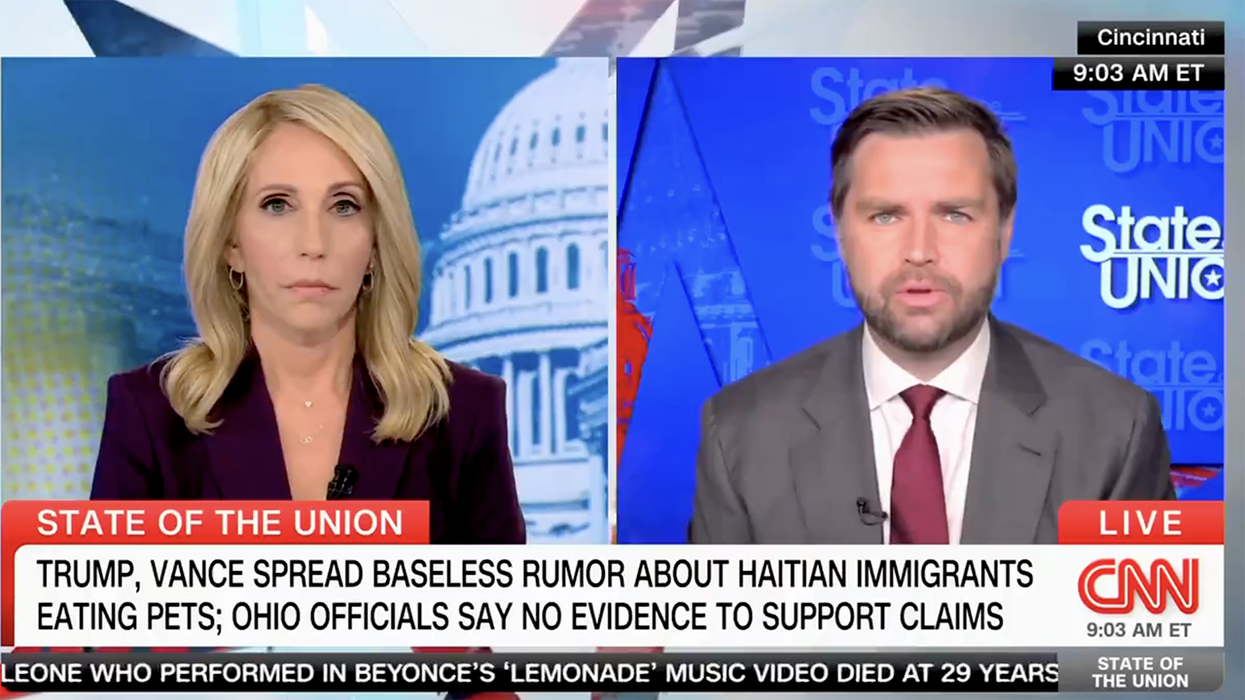 "Engaged in basic propaganda": JD Vance wrecks CNN's Dana Bash, leaves her a babbling mess