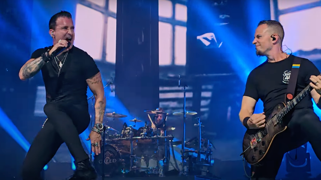 "We're a Constitutional Republic": Scott Stapp from Creed's patriotic, mega-BASED rant hits hard AF