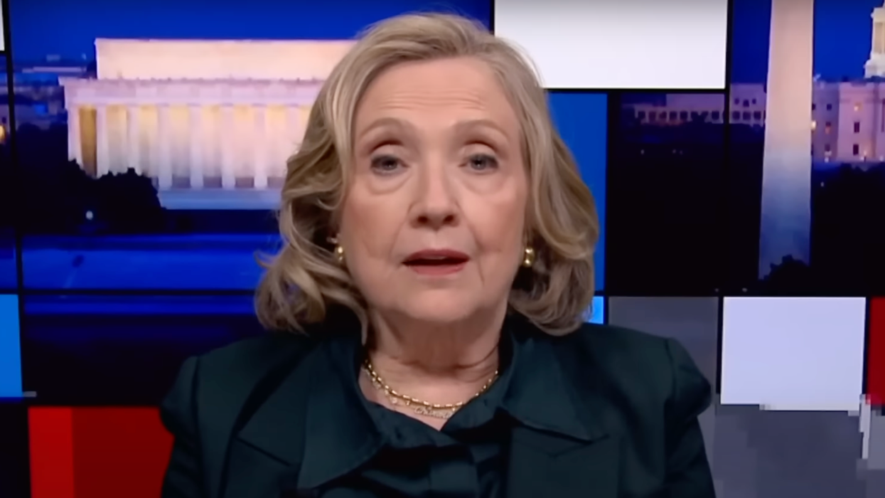 Watch: Hillary Clinton, who Donald Trump beat badly, launches a new attack on him