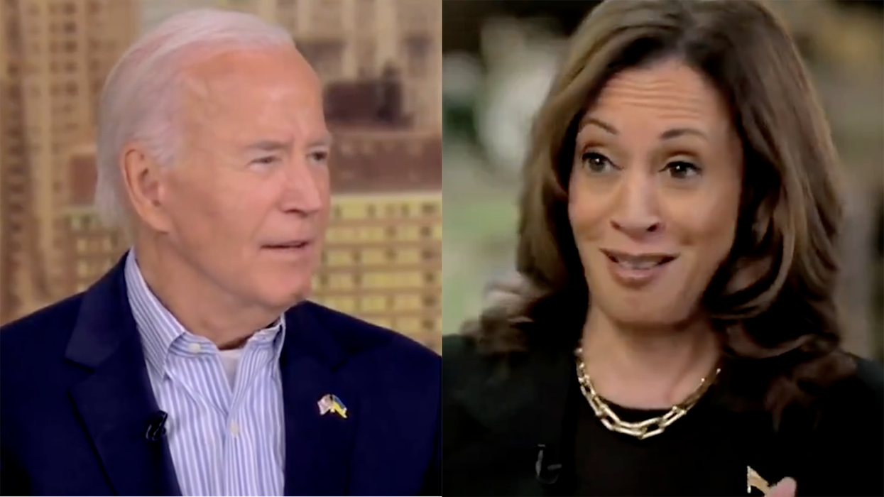 Watch: Joe Biden throws Kamala Harris under the bus... with the help of Kamala herself