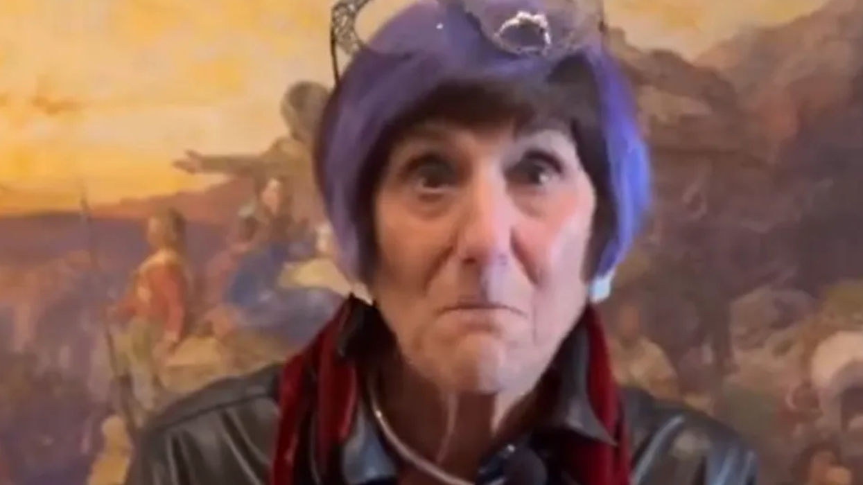 Watch: Purple-haired Dem congresswoman pandering to Gen Z will make you cringe out of your skin