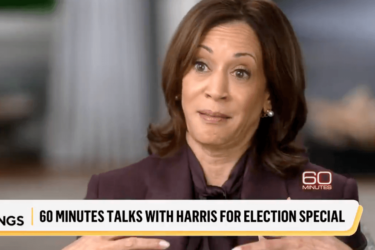 Watch: Even in this pre-recorded "60 Minutes" interview, Kamala Harris struggles to answer BASIC questions