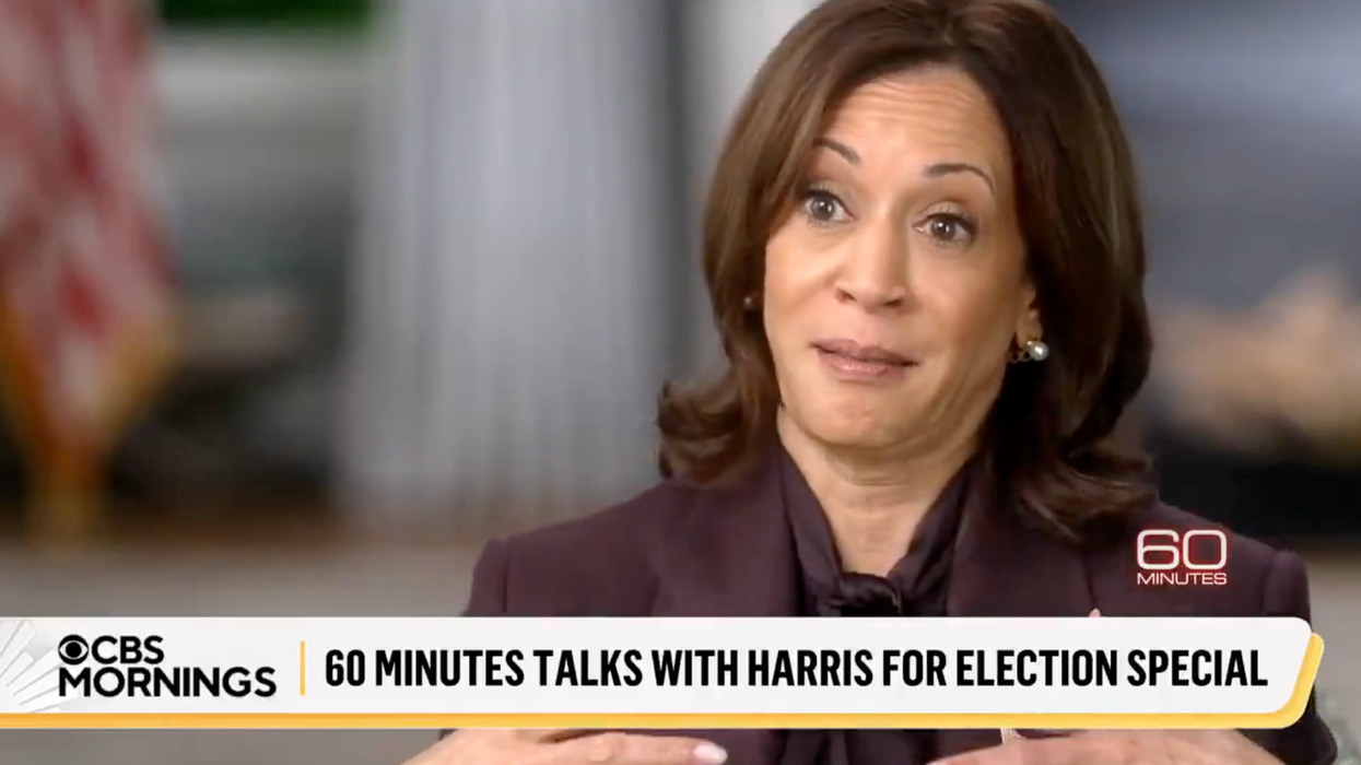 Watch: Even in this pre-recorded "60 Minutes" interview, Kamala Harris struggles to answer BASIC questions