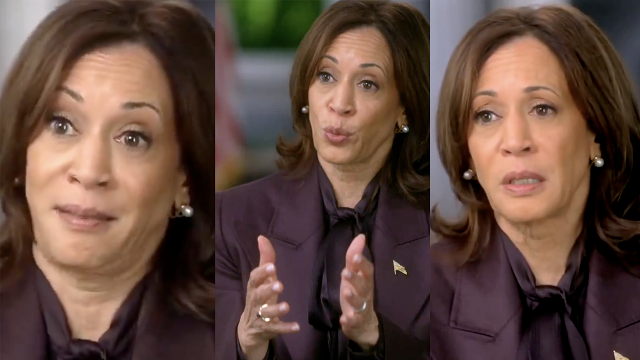 Watch: Kamala Harris's "60 Minutes" interview redefines the word "trainwreck" in amazing fashion