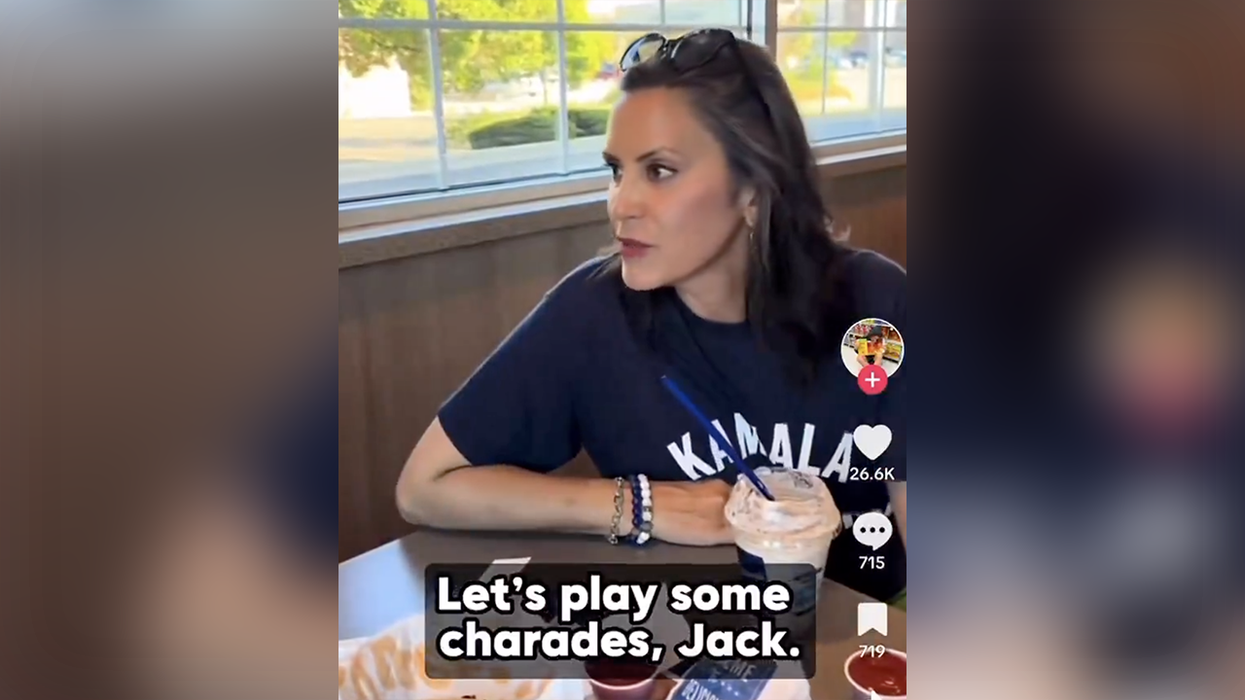 Watch: MI GOV plays charades to shill for Kamala Harris; it's so cringe it needs to be studied