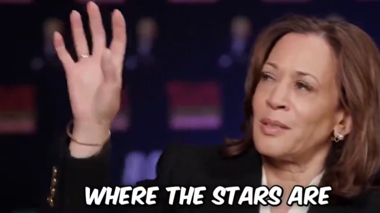 Watch: Kamala Harris explains “where the stars are in the sky” in her most bizarre word vomit yet