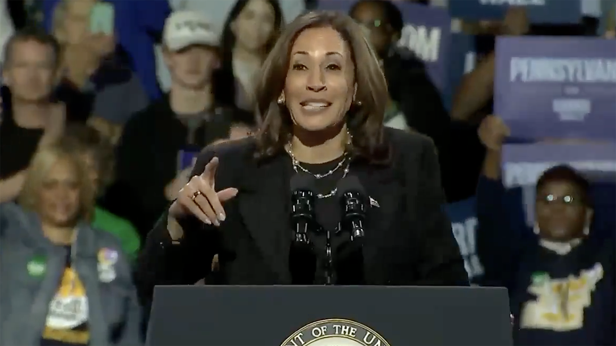 Watch: Kamala Harris throws herself under the bus, announces swing state Senator won't be seen with her