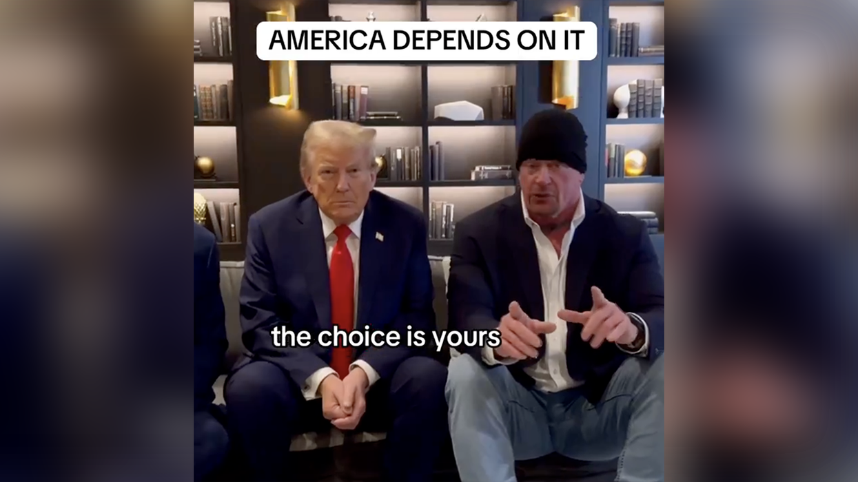 Donald Trump teams up with WWE's Undertaker, it represents one of his TWO best campaign decisions