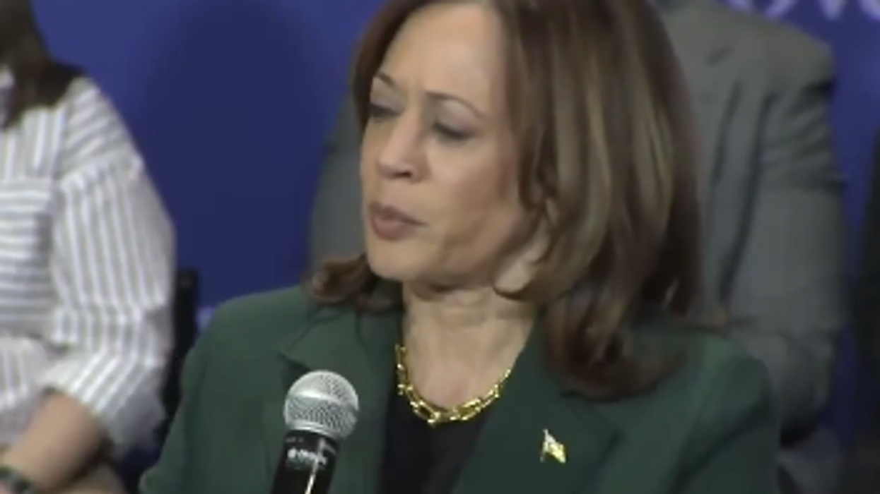 Watch: Kamala Harris "accidentally" attacks Trump VOTERS before trying to correct herself