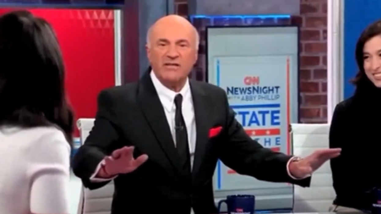 CNN panel has hissy fit after "Mr. Wonderful" drops massive truth bomb on Kamala Harris's "election"