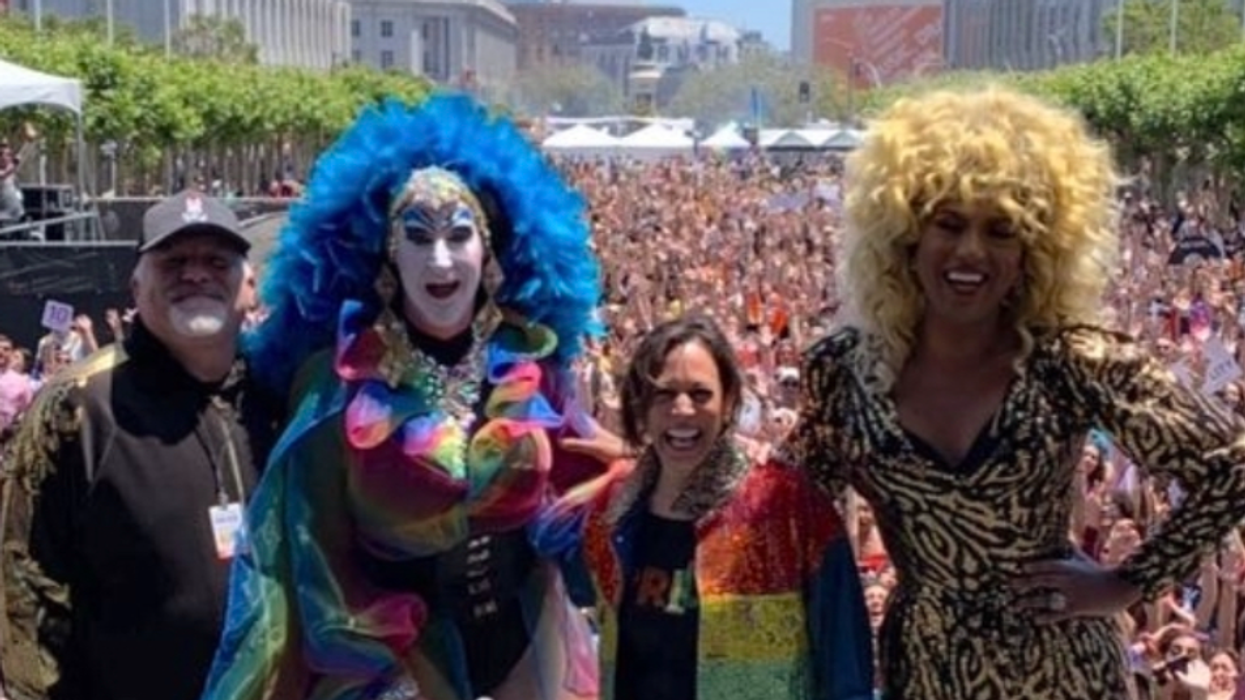 Kamala Harris does NOT want you to see the video of her partying with anti-Catholic drag nuns