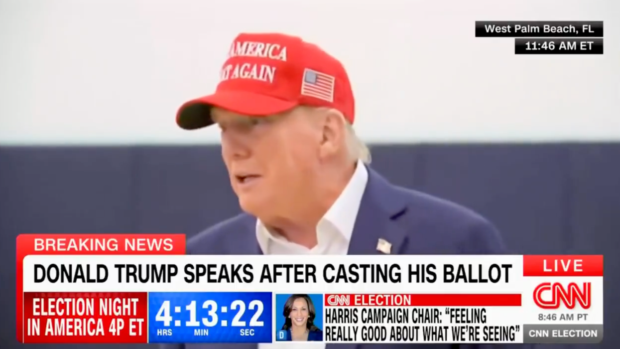 Watch: Trump Trolls Kamala Harris One Last Time When Asked If He Has Any "Regrets"