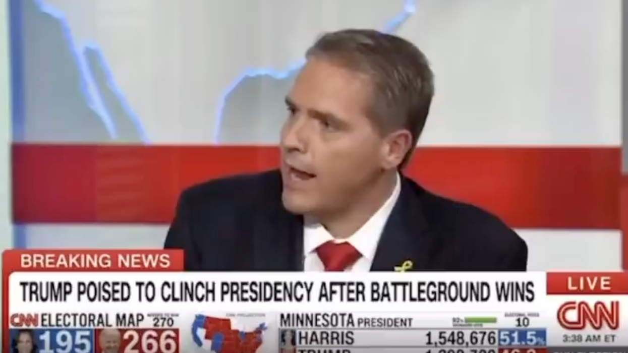 Watch: Scott Jennings leaves CNN panel SILENT explaining what Trump's victory means