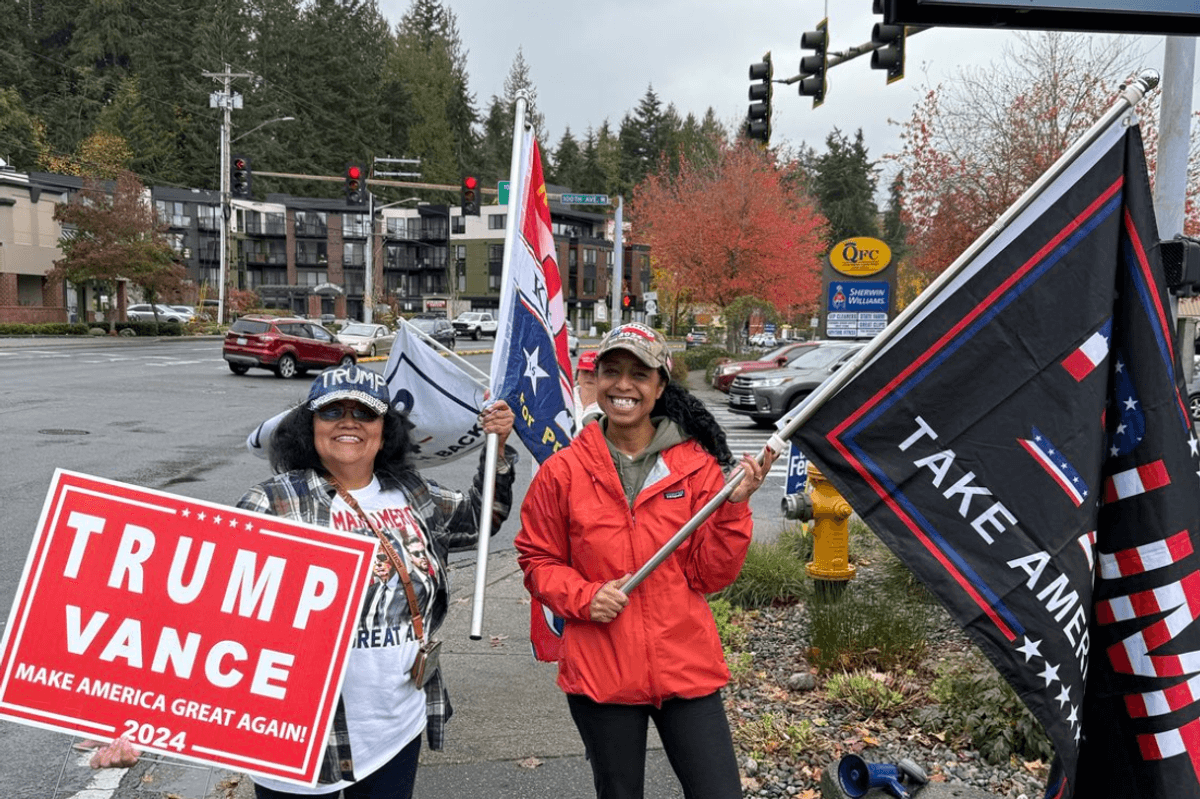 Elderly Kamala Harris supporter arrested for hate crime after assaulting two girls for their skin color and political beliefs