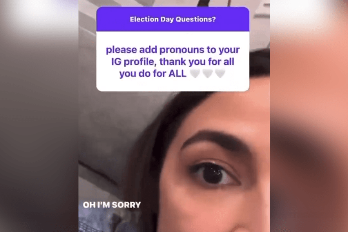 It begins! Silly Rep. AOC suddenly decides (again) to remove her pronouns from her bio