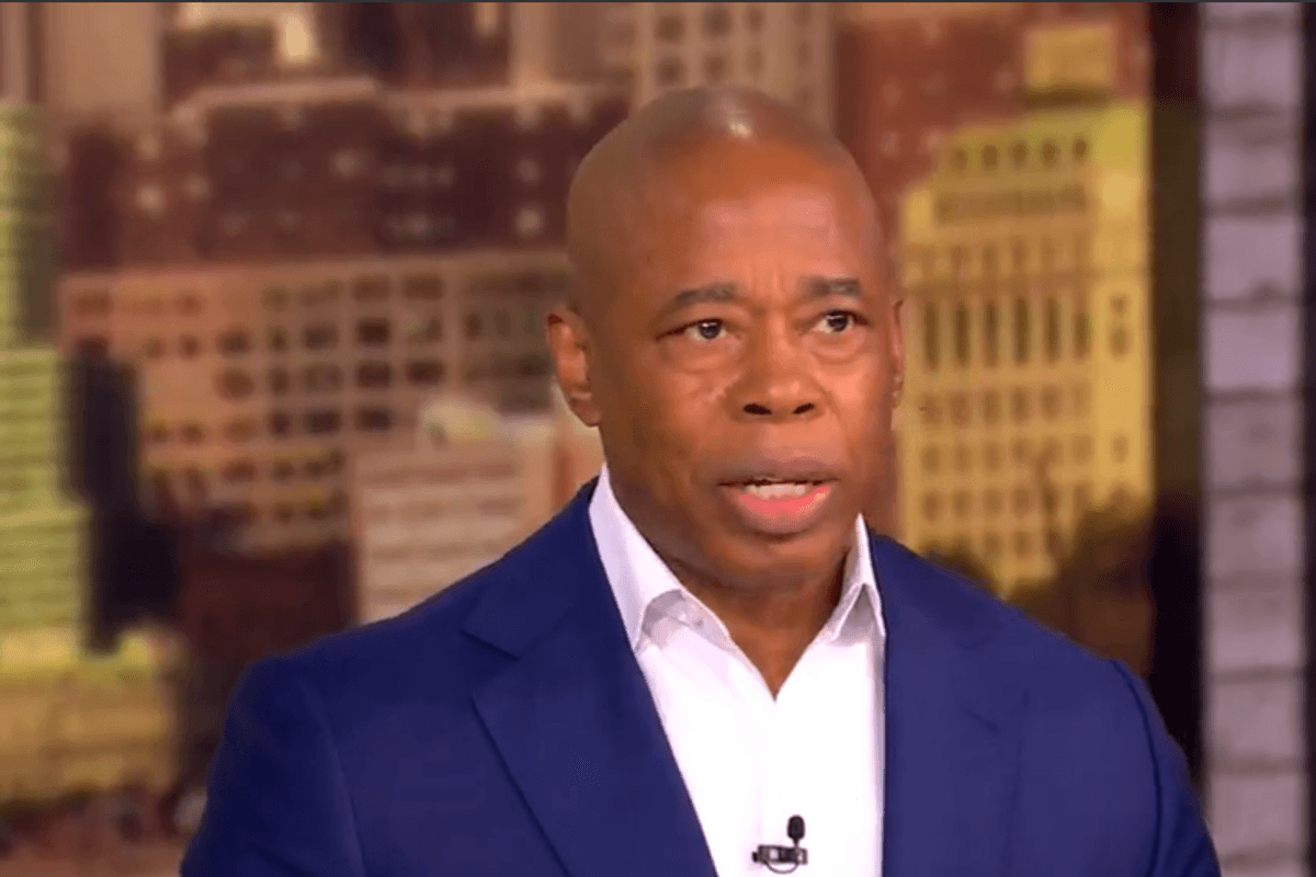 Watch: Mayor Eric Adams stumps the shrill harpies on "The View" by defending Donald Trump