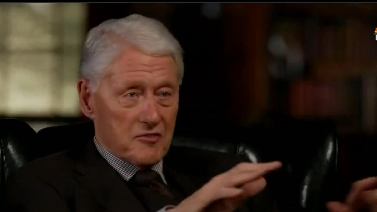 Watch: Bill Clinton makes unintentionally hilarious claim Trump destroyed faith in government