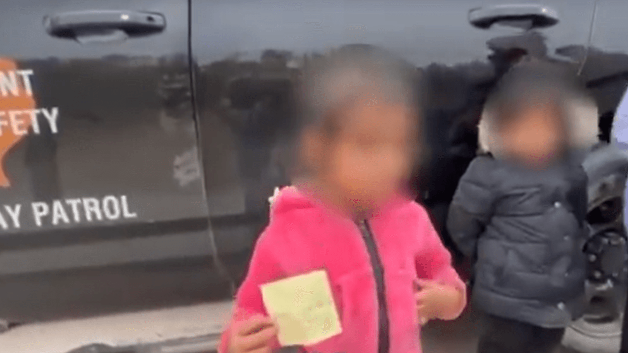 Watch: Unaccompanied Two-Year-Old Girl Arrives At Border With Nothing But A Note In Hand