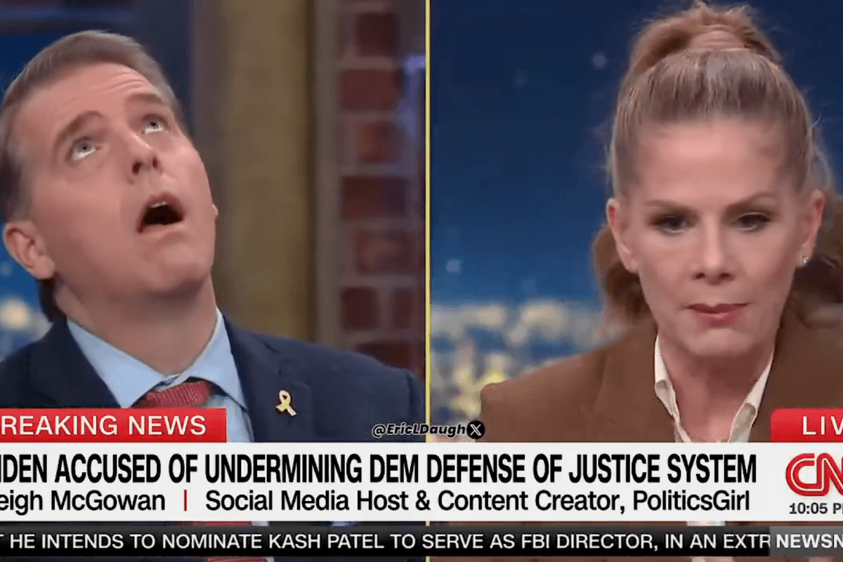 CNN panel member is all about Hunter Biden's pardon because (checks notes) Trump wants firing squads?