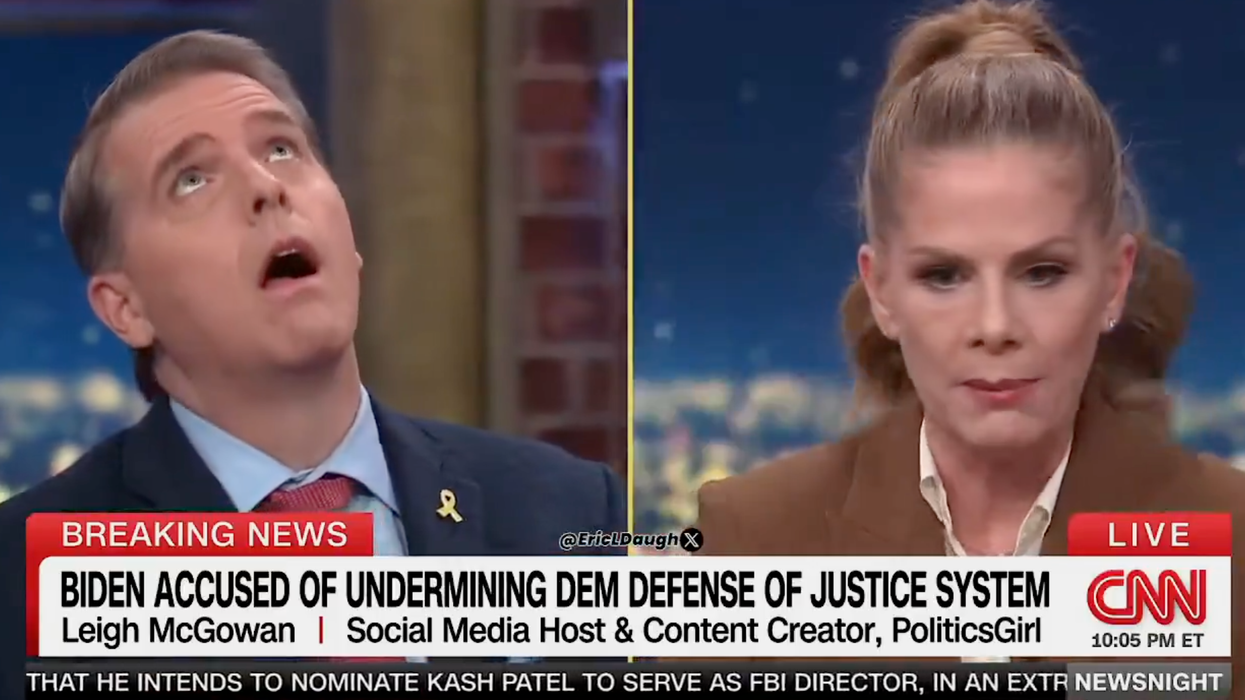 CNN panel member is all about Hunter Biden's pardon because (checks notes) Trump wants firing squads?