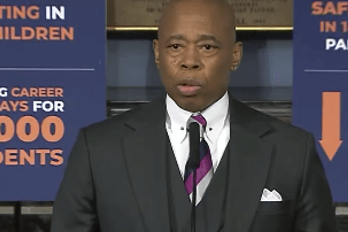 NYC Mayor Eric Adams Dares Woke Mob To Cancel Him After Vowing To Deport Criminal Aliens