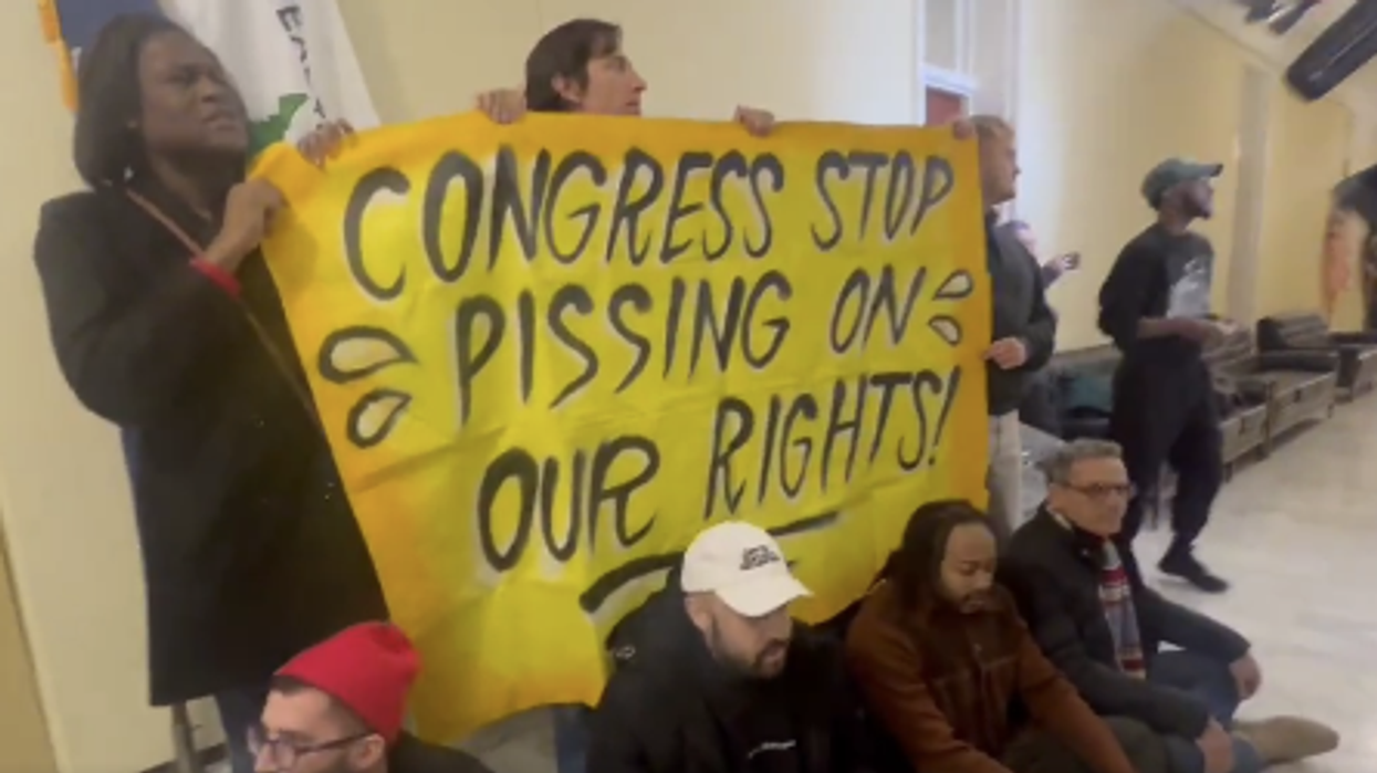Watch: Trans activists don't think Democrats have lost enough, hold dance party in Capitol bathroom
