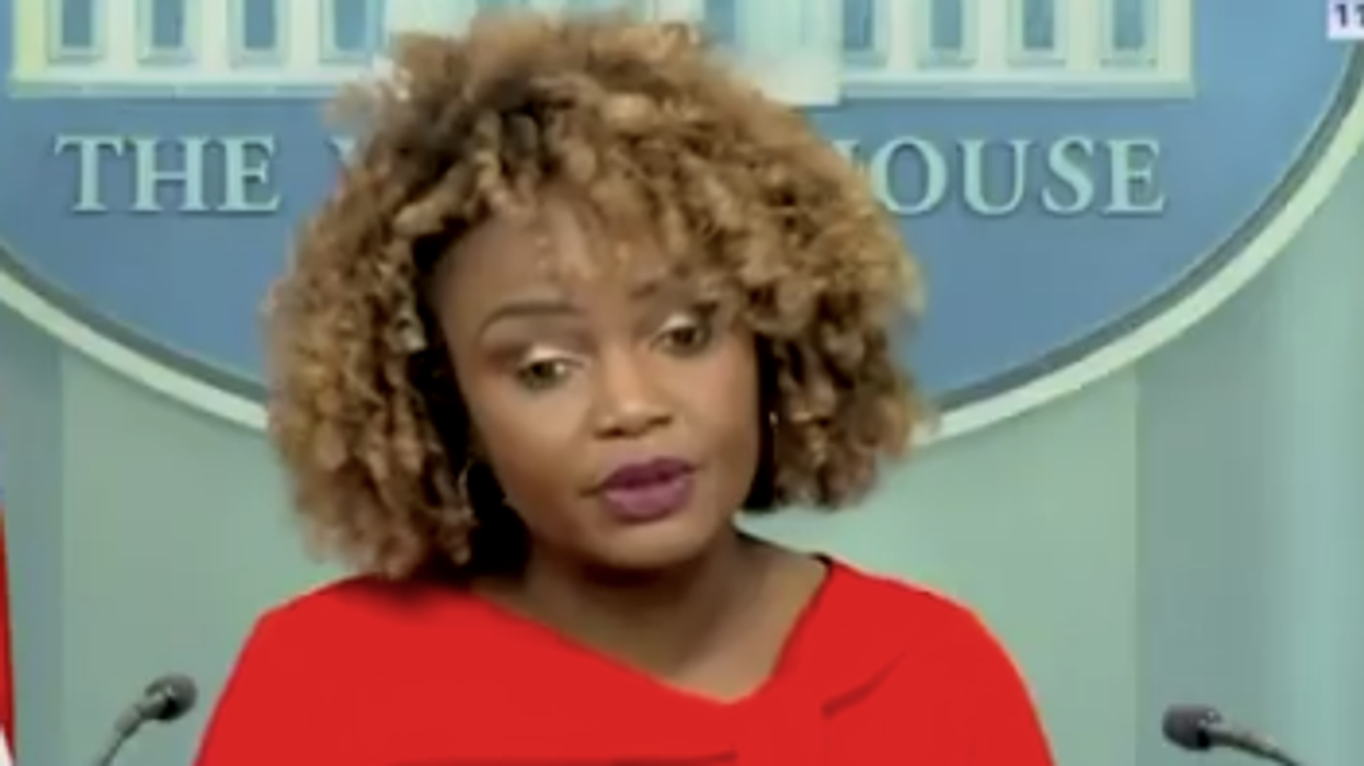 Watch: KJP doubles down on lying about Joe Biden pardoning hunter, plus she gets polling wrong