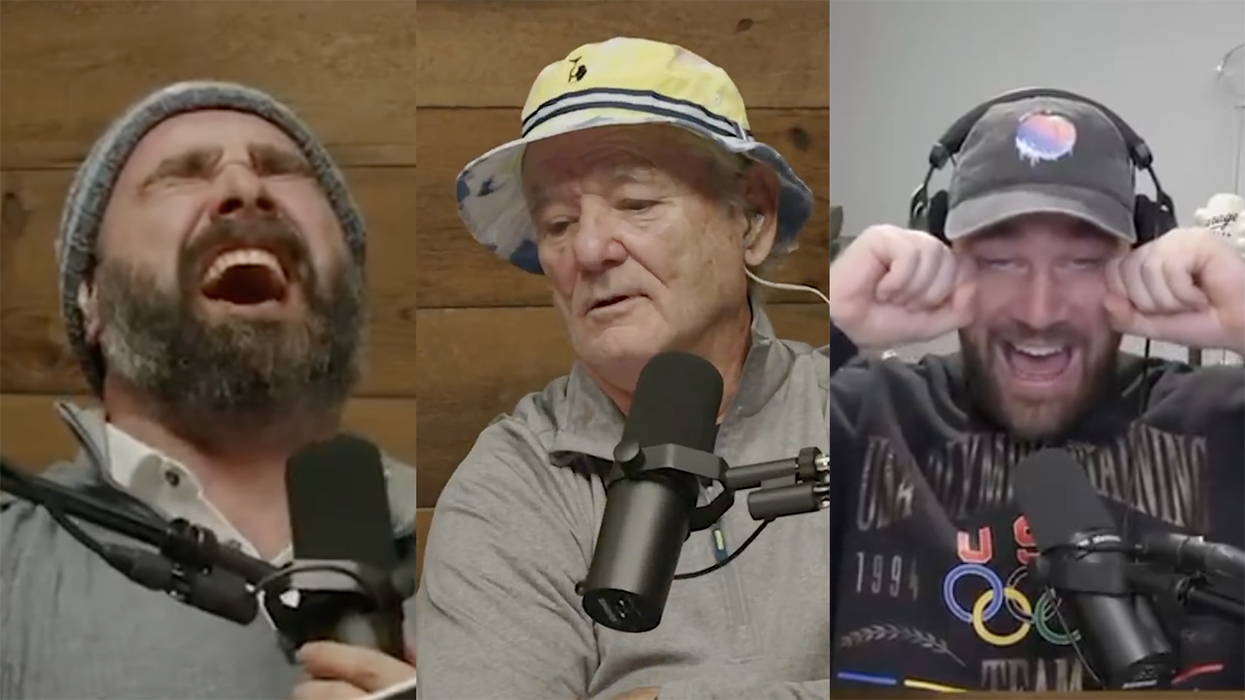 Watch: Bill Murray shares hysterically diabolical thing he does to a friend when his wife's love scene with Patrick Swayze is on