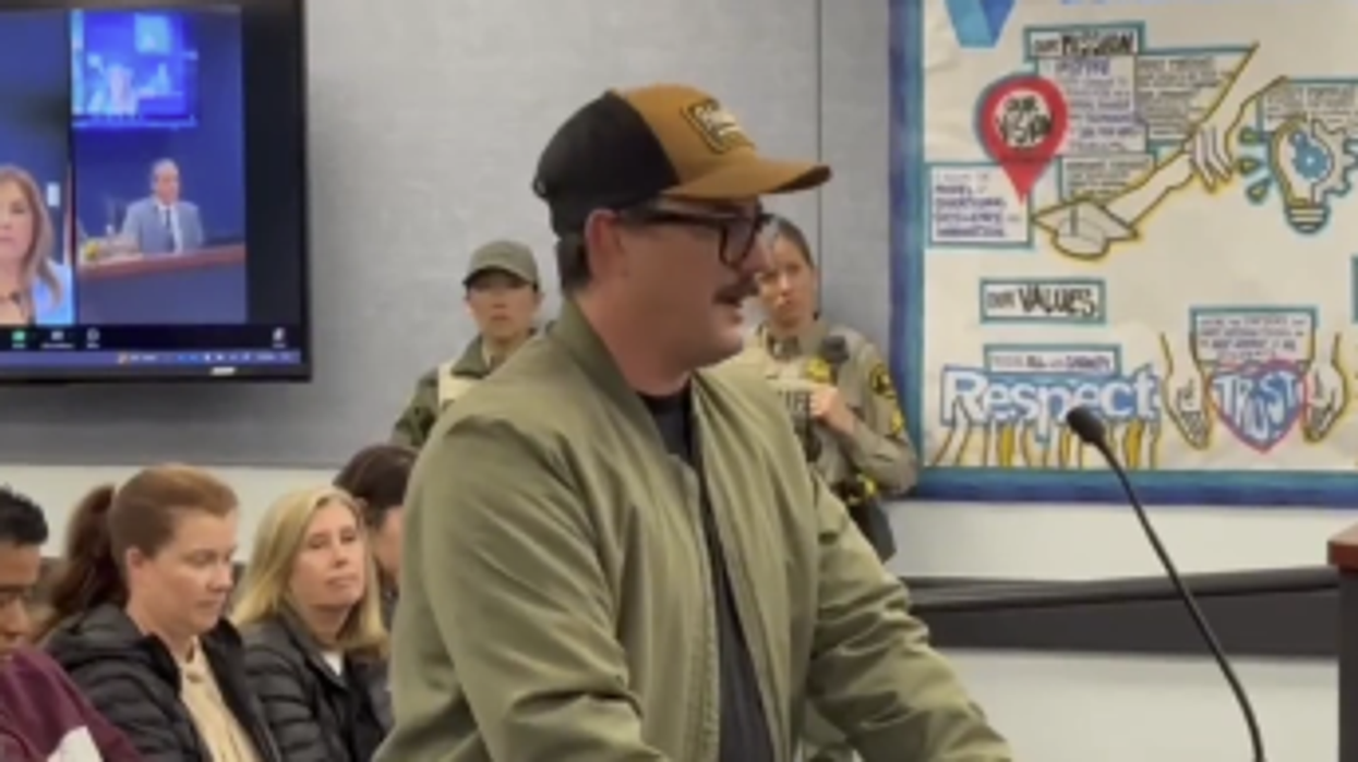 Watch: Based Dad Goes Off At School Board After Teacher Assigned Coming Out Assignment