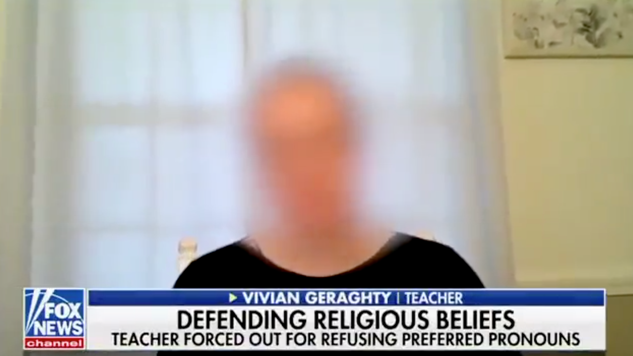 Watch: Teacher receives MASSIVE settlement after being forced to resign over pronouns