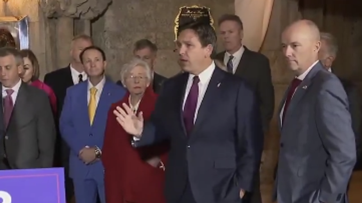 Watch: Ron DeSantis goes BEAST MODE over the media making excuses for Gavin Newsom's incompetent handling of the wildfires