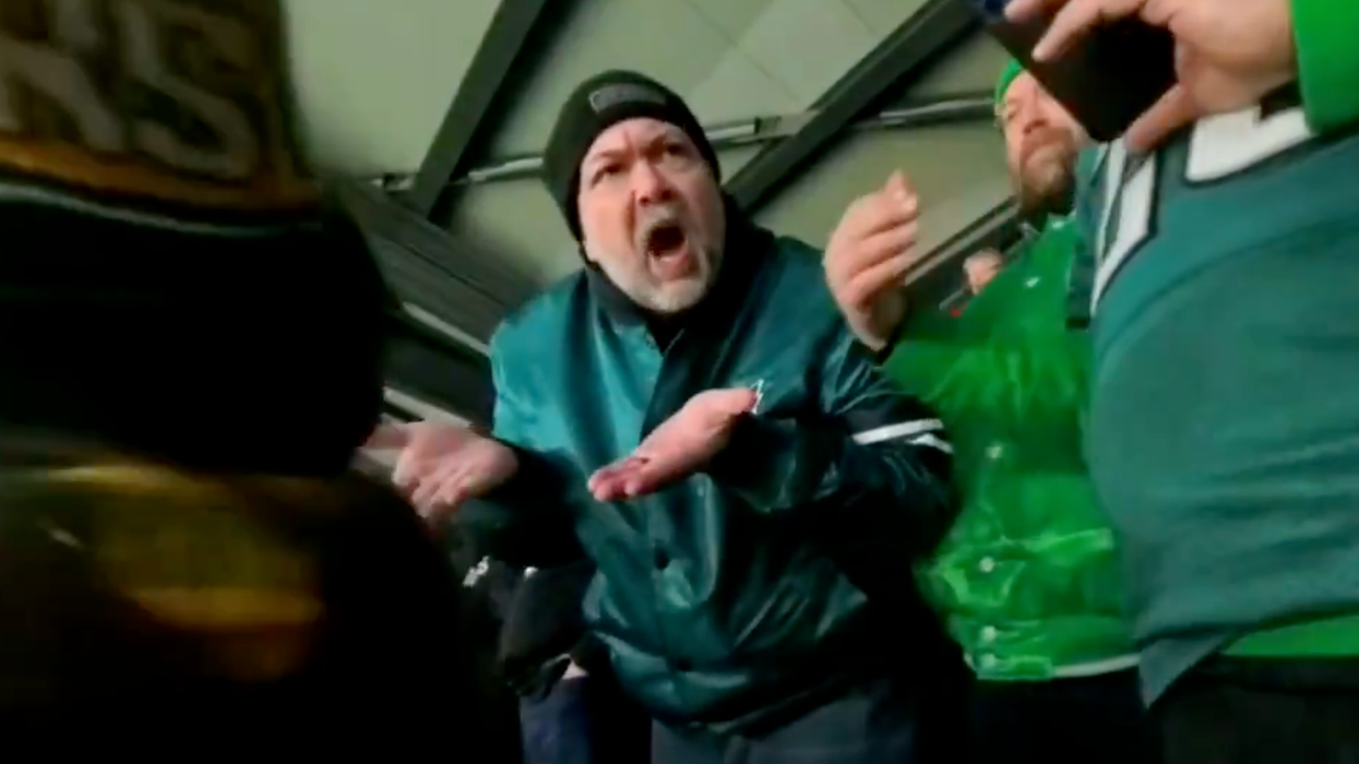 That scumbag Eagles fan who went viral? Turns out he is (or WAS) a woke DEI advisor with pronouns in his bio (UPDATED)