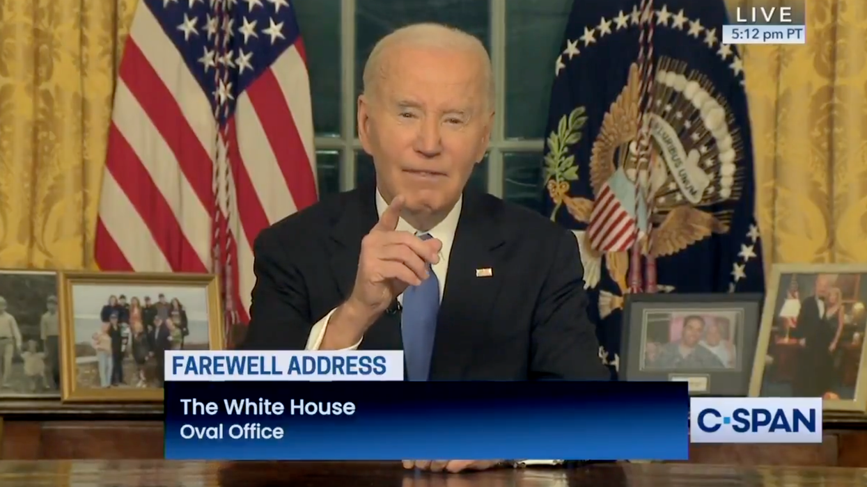 Watch: Let's take a dump on Joe Biden one final time, his farewell address was a derptastic swan song