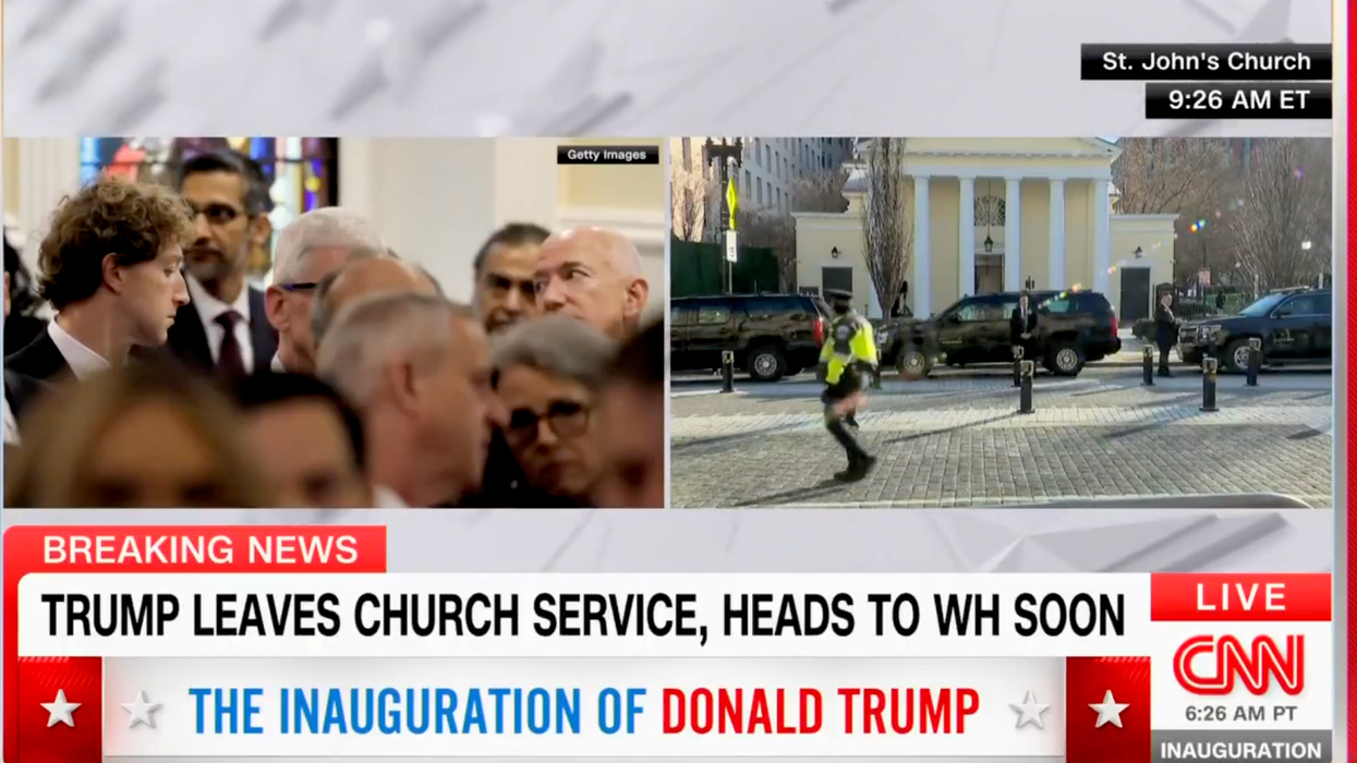 CNN's Jake Tapper MELTS DOWN over tech bros attending Trump's inauguration