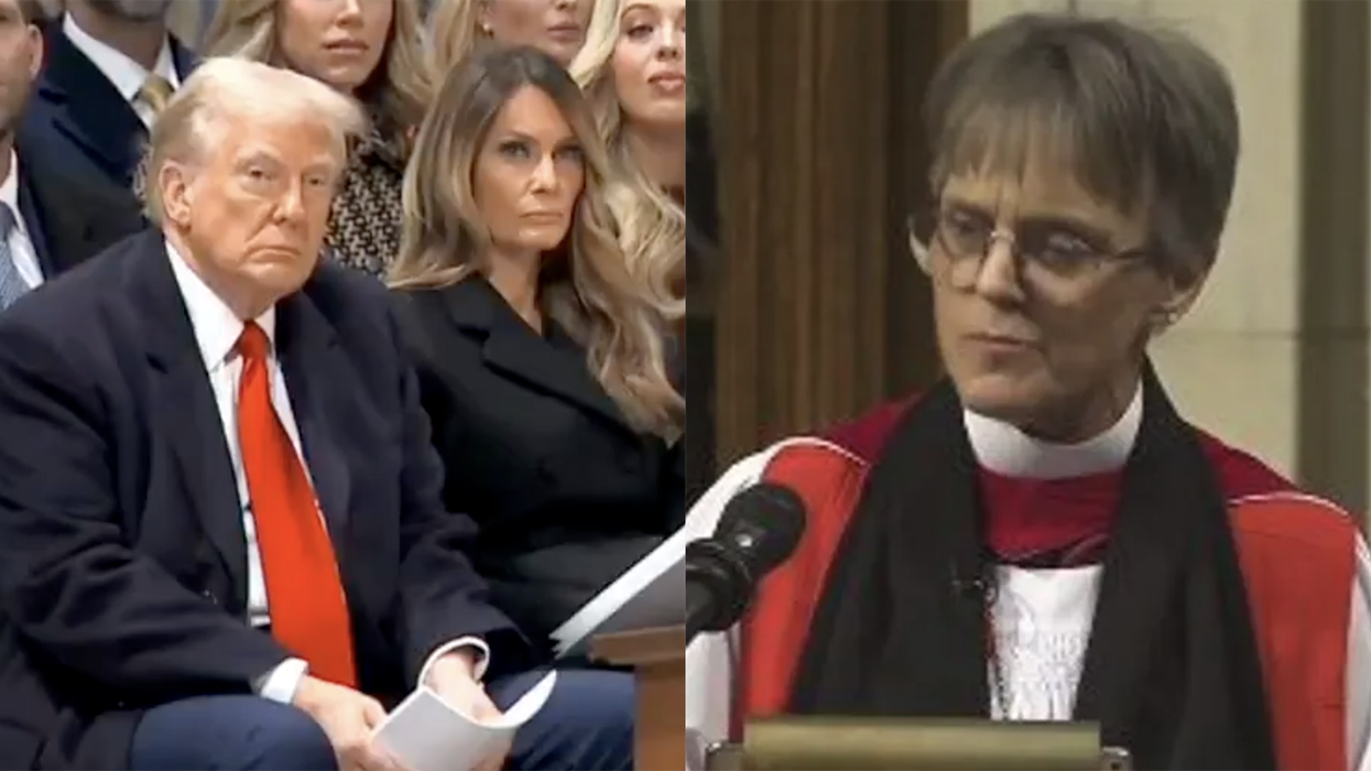 Watch: Woke "pastor" lectures Trump, Vance on LGBTQ issues at what was supposed to be a bipartisan prayer service