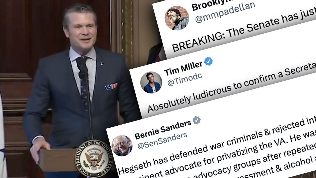 Watch: Pete Hegseth is your new defense secretary, and the Left is still having a meltdown over it