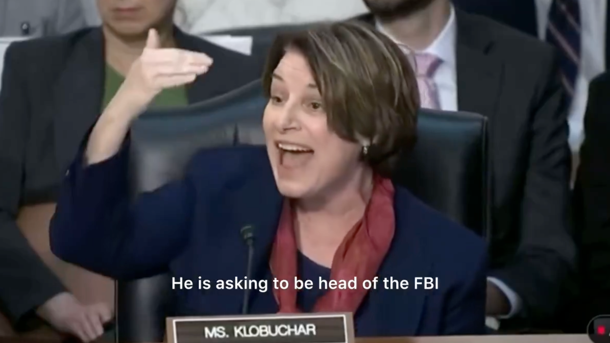 Watch: Kash Patel clapped back at Amy Klobuchar rant that sent her into a hysterical tailspin