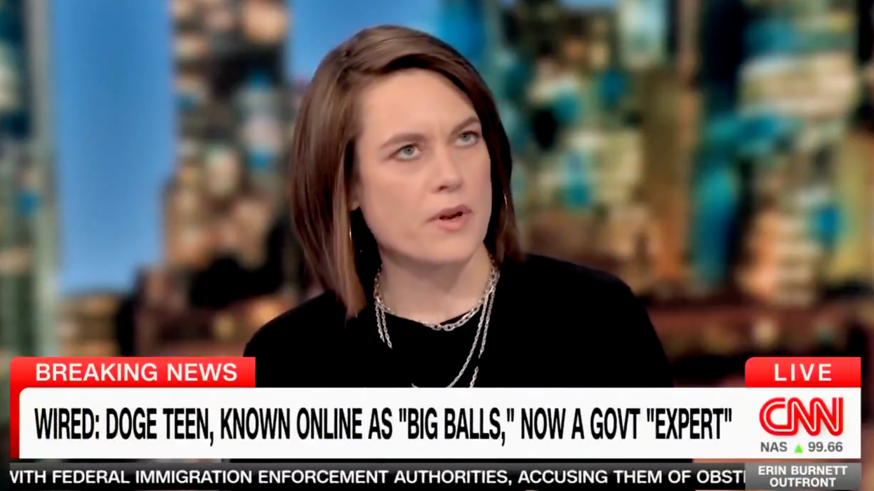 Watch: CNN seethes over "Big Balls," the teen exposing the government with Elon Musk and Doge. Yes, we said "Big Balls"