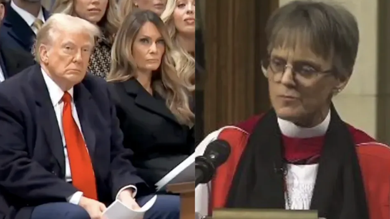 Remember the woke bishop who scolded Trump? Turns out her "ministry" got $53 Million of YOUR tax money to resettle illegals