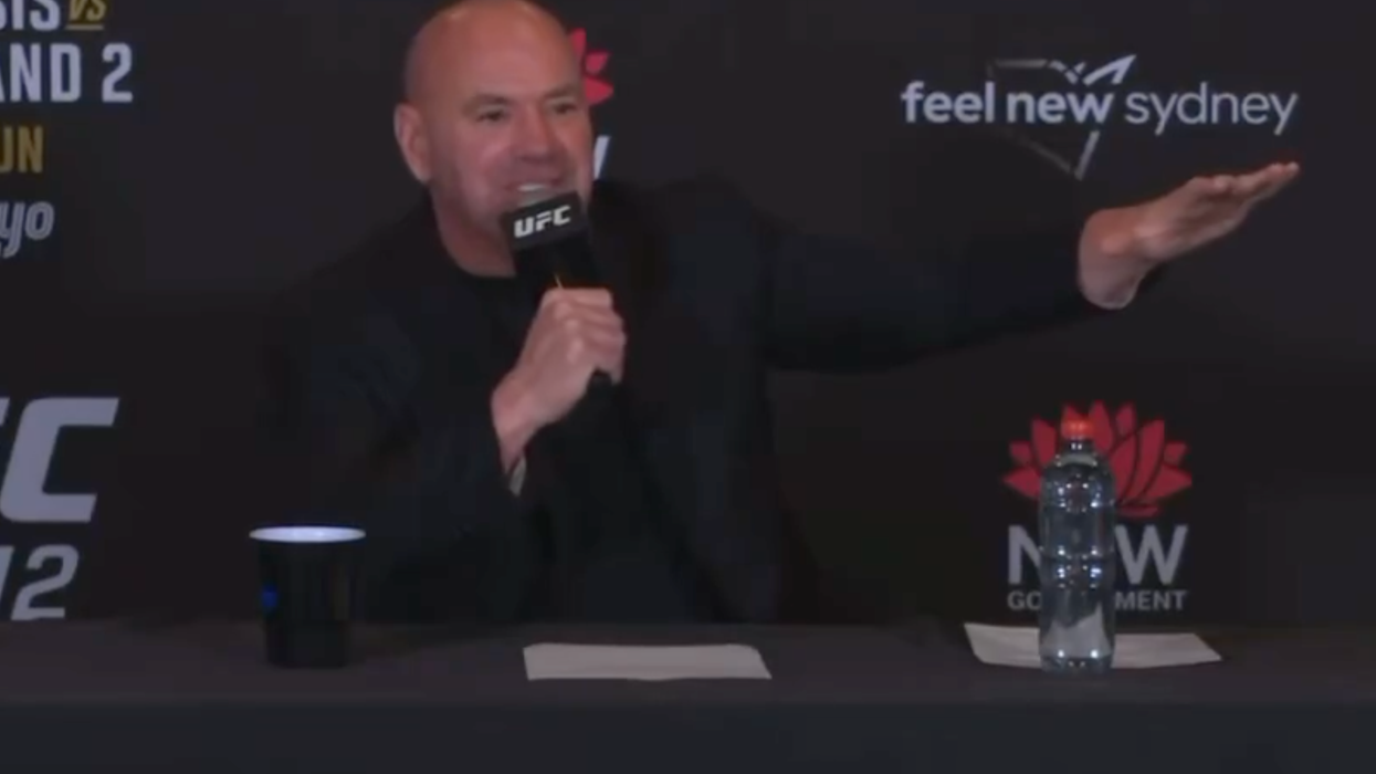 Dana White goes bananas over what country's media he says are bigger "p*ssies" than the American media