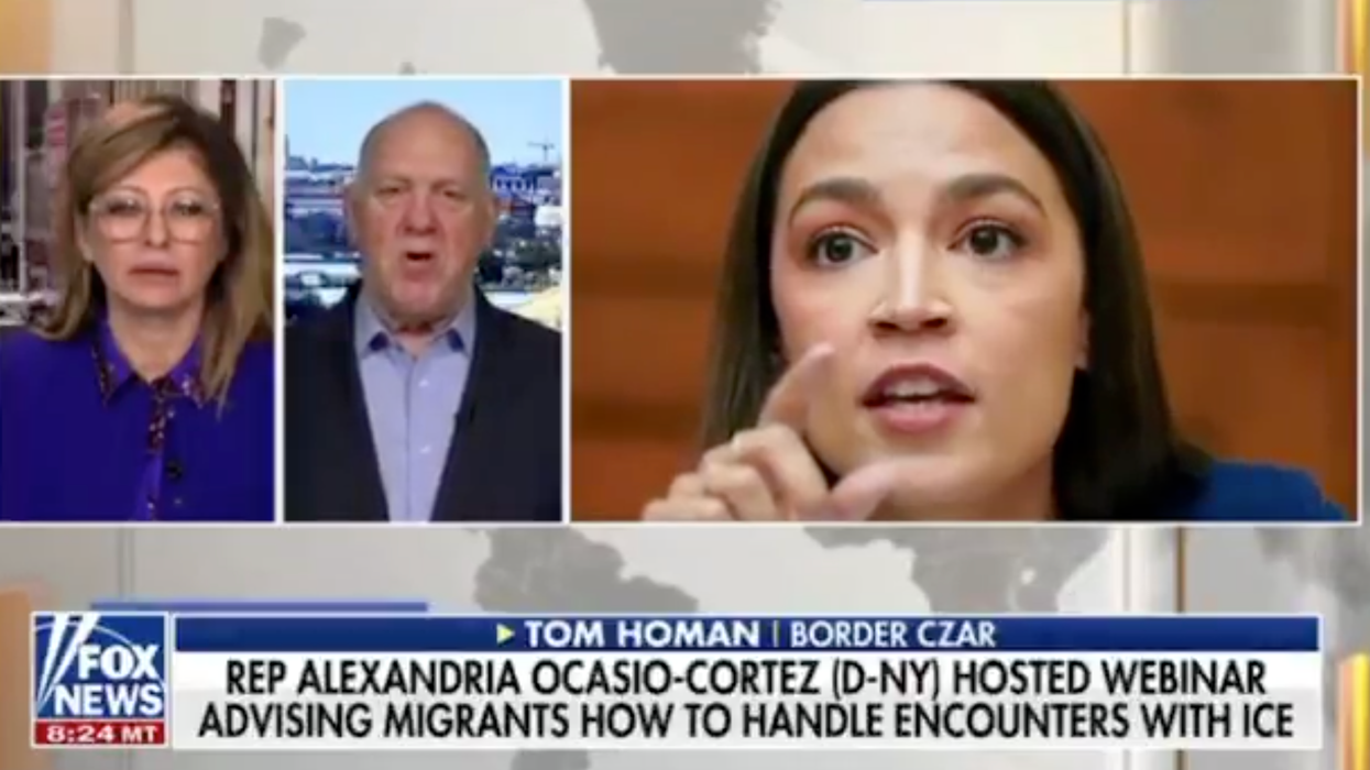 Trump's border czar goes off on what a dummy Rep. AOC is, reminds viewers of the last time they met: "I had to educate her..."