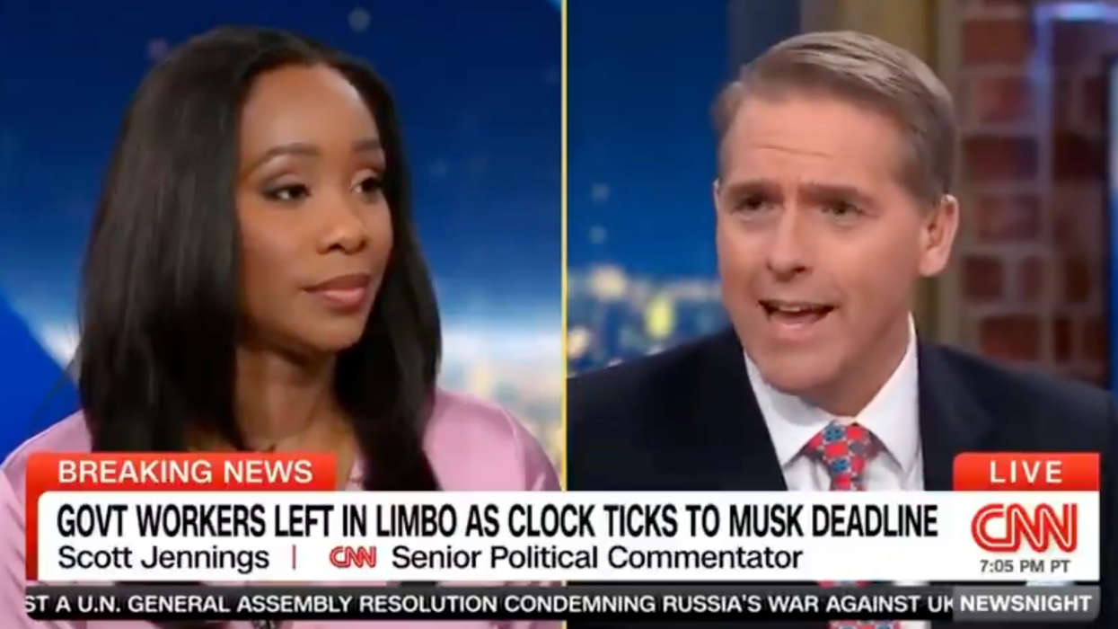 Scott Jennings shoots on CNN why Americans hate government employees over EMailGhazi, and Elon Musk approves