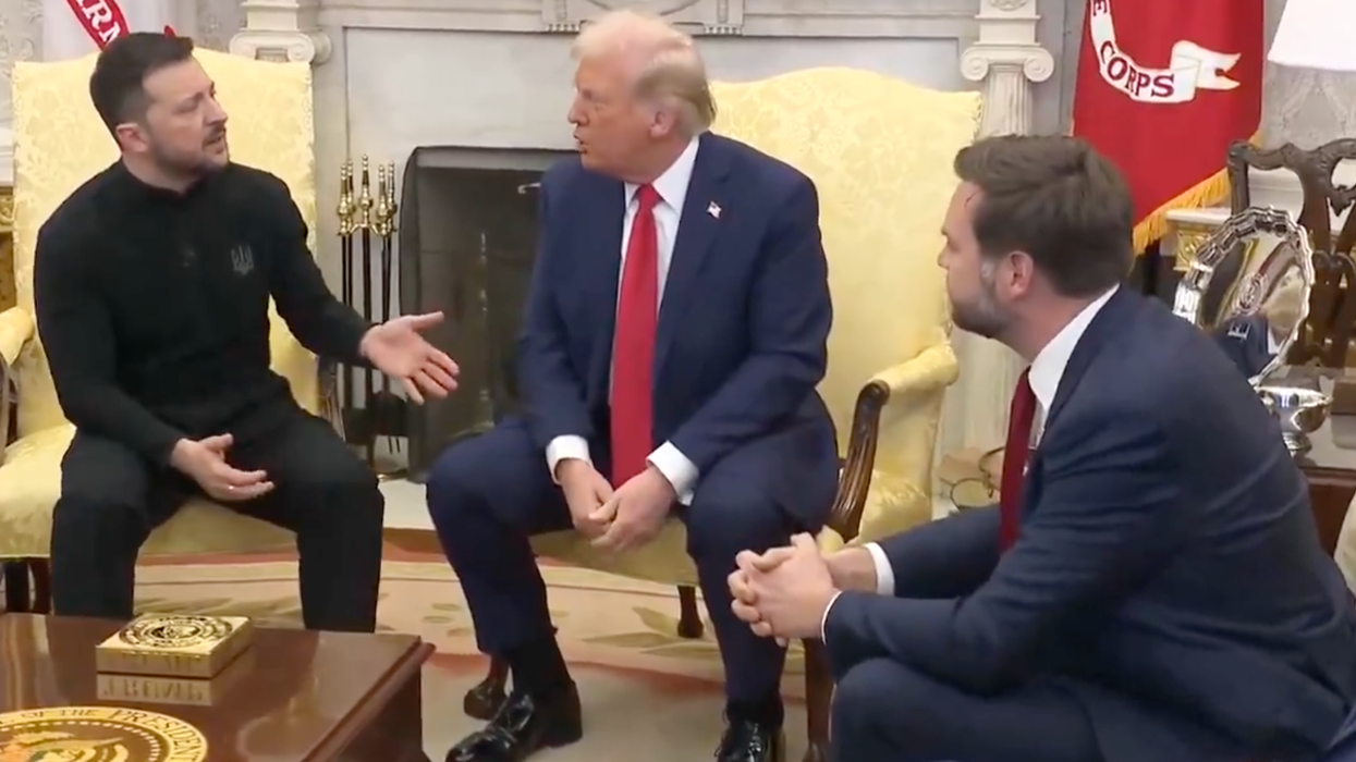 Zelenskyy tries disrespecting America in the Oval Office, gets immediately put in his place by Trump and Vance