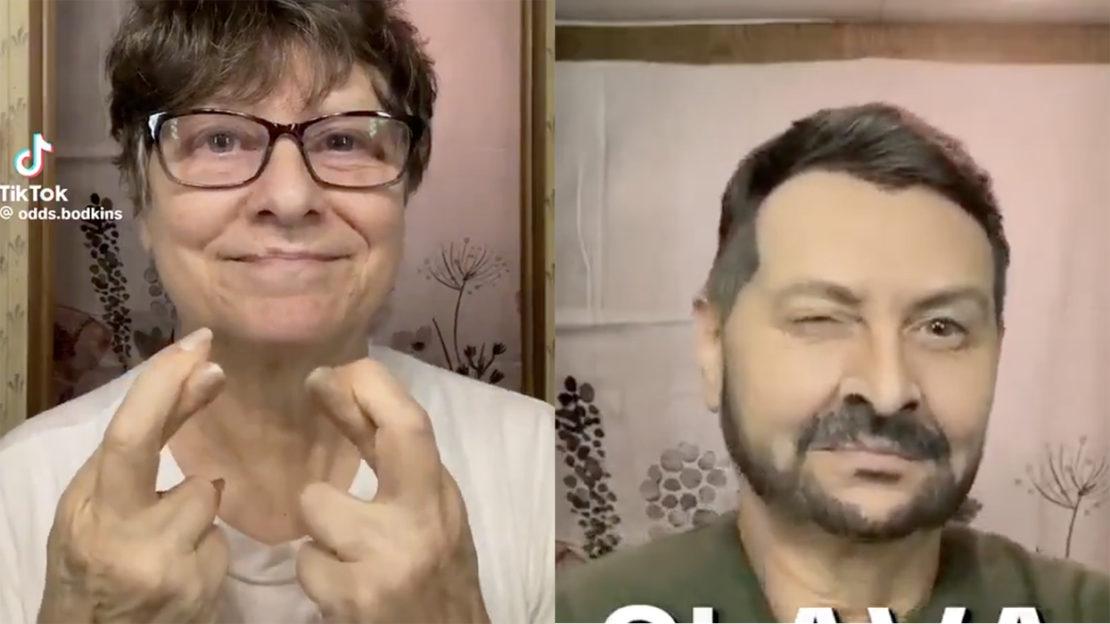 A Liberal woman turns herself into Zelenskyy in a bizarre make-up tutorial video and... wait, she does what now?