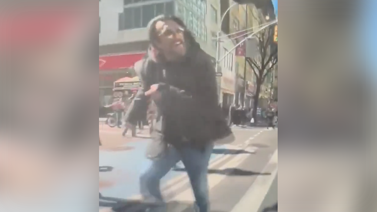 NYC leftist sees a happy family driving in a Cybertruck, so he reacts how any unhinged lunatic would