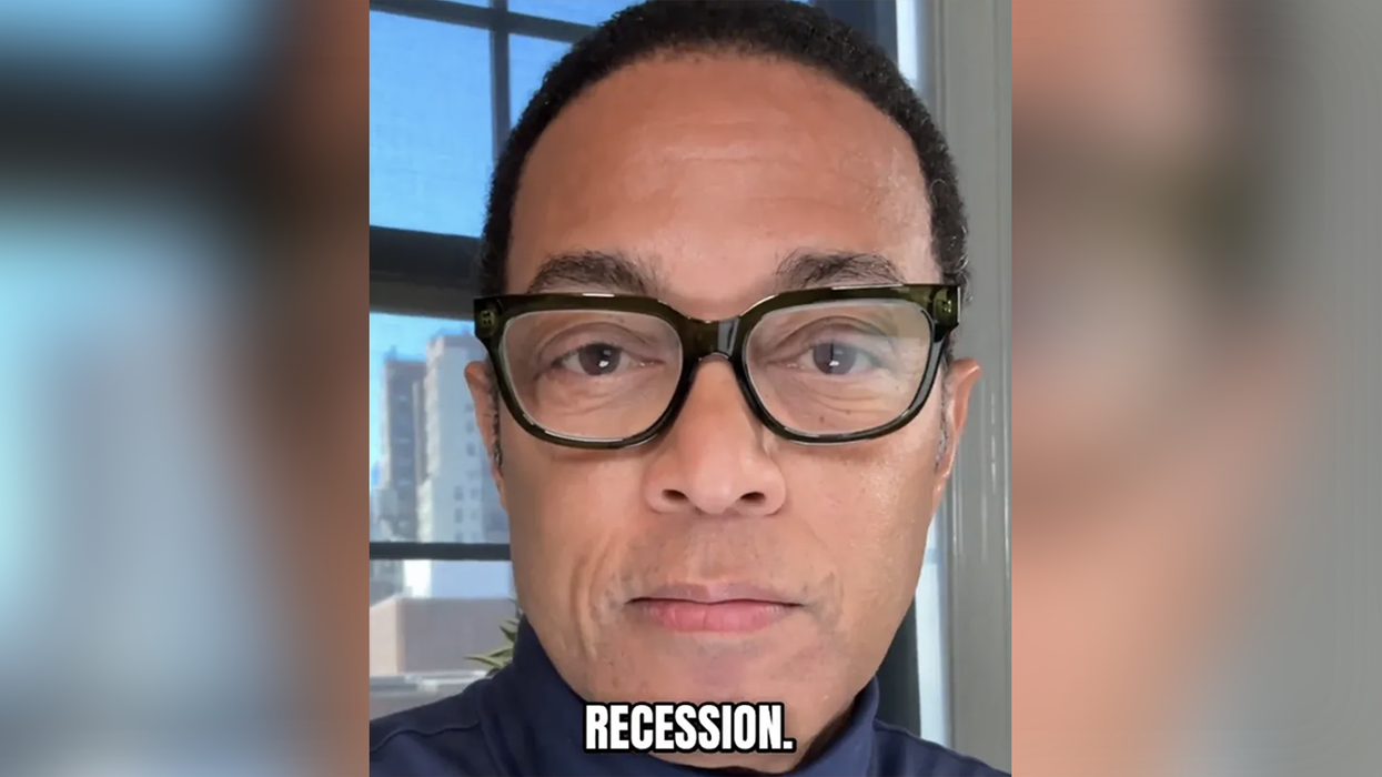 Novice podcaster Don Lemon declares America is in both a recession AND a dictatorship
