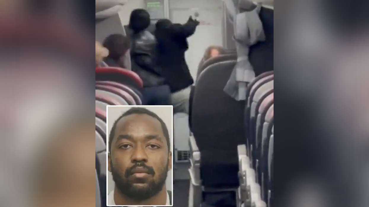Man attempts to flee "demons" on an airplane, swallows rosary beads in order to defeat them once and for all