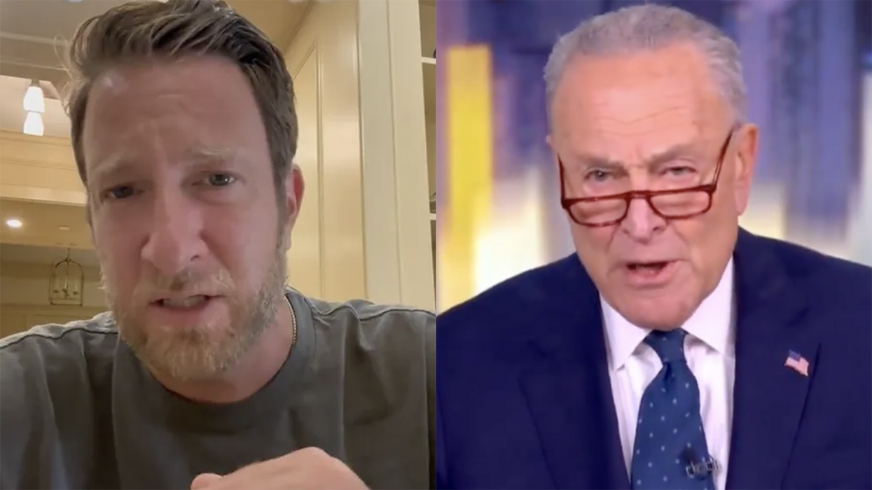 After Chuck Schumer's unhinged tirade against American taxpayers, Barstool CEO Dave Portnoy offers the only common sense solution