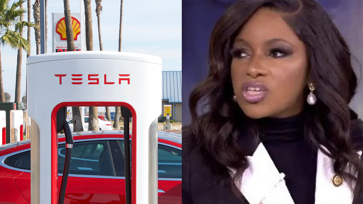 Jasmine Crockett caught on video cheering on leftists organizing vandalism and attacks against Tesla owners